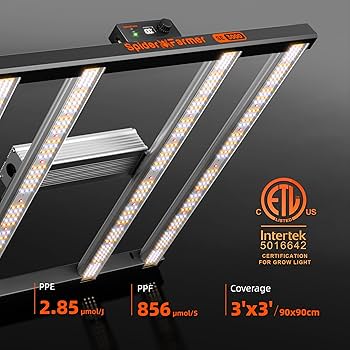 SpiderFarmer　LEDグロウライト Spider Farmer G1500W Dimmable Full Spectrum LED Grow Light